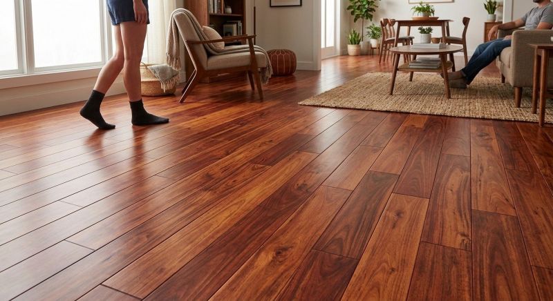 Cherry Floor Installation in Easley, SC