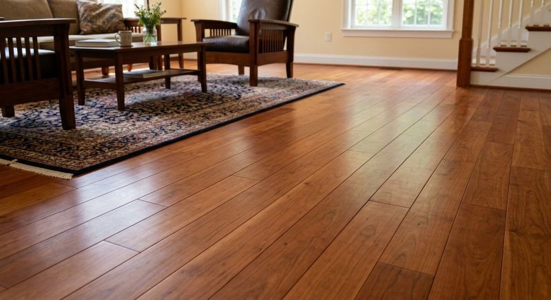 Cherry Floor Installation in Townville, SC