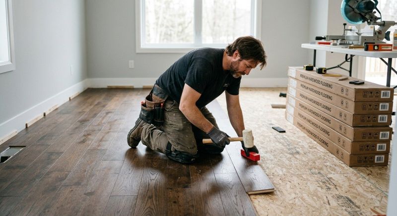 Hardwood Floor Installation in Clemson, SC