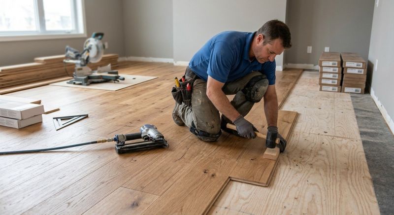Hardwood Floor Installation in Seneca, SC