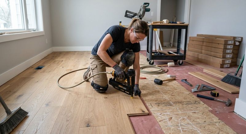 Hardwood Floor Installation in Seneca, SC