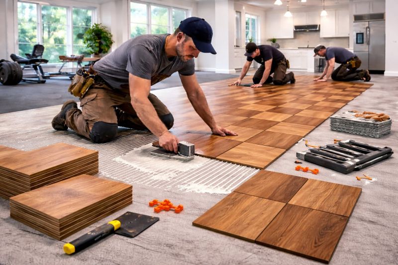 Hardwood Floor Installation in Pendleton, SC