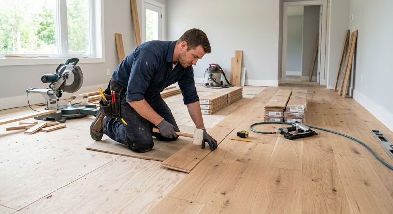 Hardwood Floor Installation in Pickens, SC