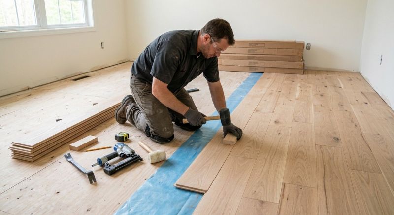 Hardwood Floor Installation in Pickens, SC