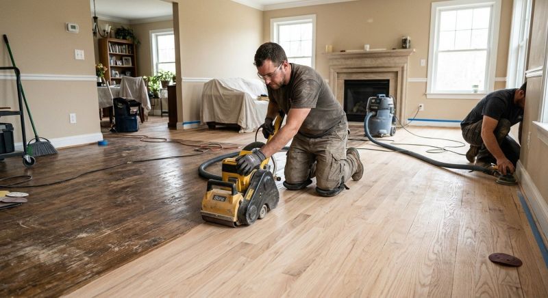 Hardwood Floor Renovation in Seneca, SC
