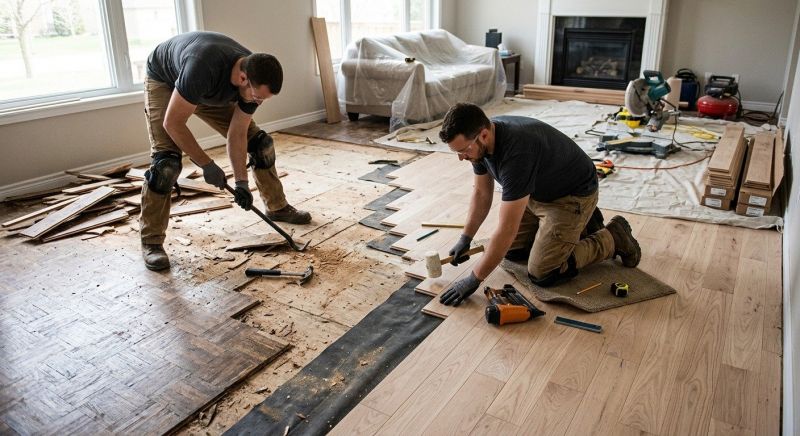 Hardwood Replacement in Pickens County, SC