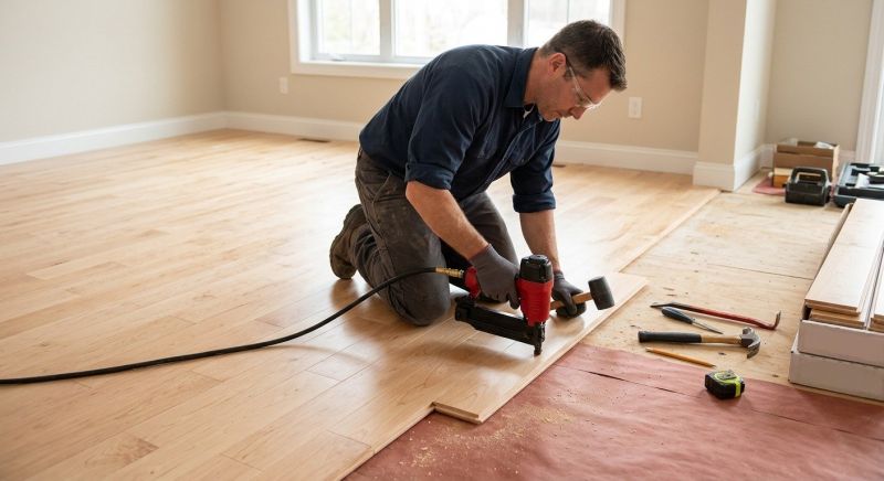 Maple Flooring Installation in Clemson, SC