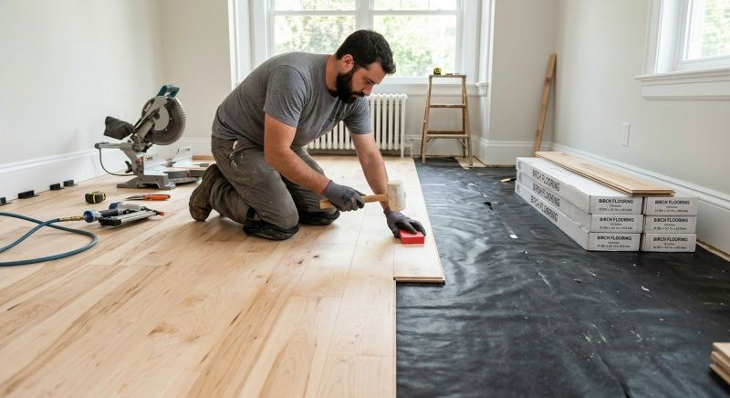 Maple Flooring Installation in Clemson, SC