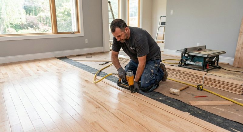Maple Flooring Installation in Pendleton, SC