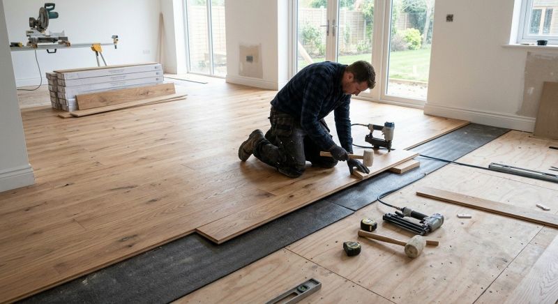 Oak Floor Installation in West Union, SC