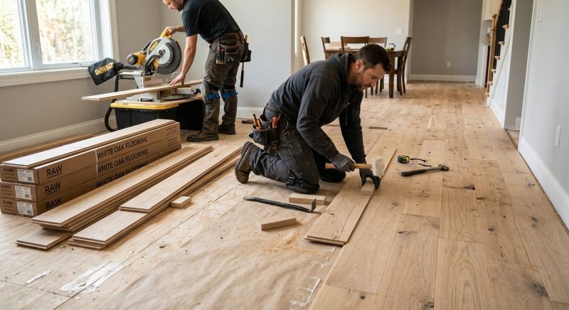 Oak Floor Replacement in Seneca, SC