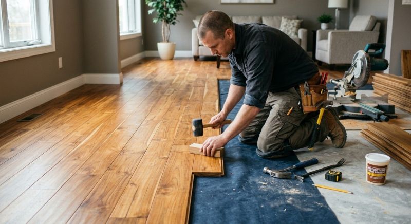 Plank Floor Installation in Seneca, SC