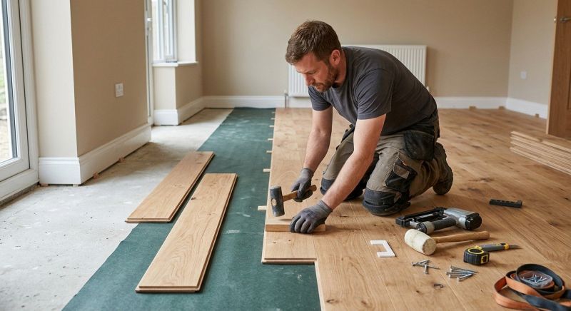 Walnut Flooring Installation in Seneca, SC