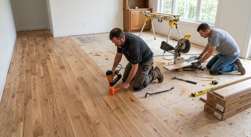 Wood Floor Replacement in Pickens County, SC